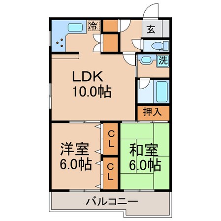 番町ロックレジデンスの物件間取画像